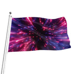 Cosmic Hyperspace Print Flag