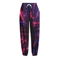 Cosmic Hyperspace Print Fleece Lined Knit Pants