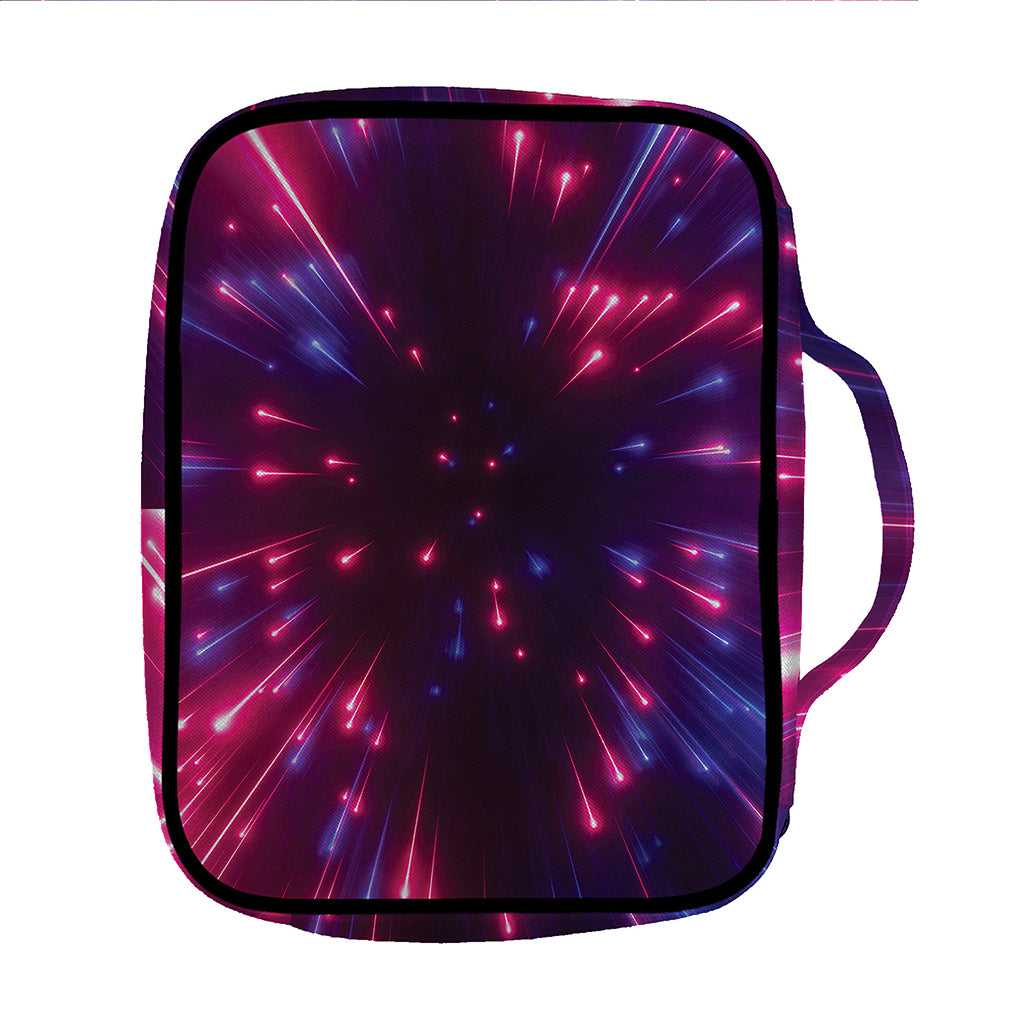 Cosmic Hyperspace Print Front Pocket Bible Bag