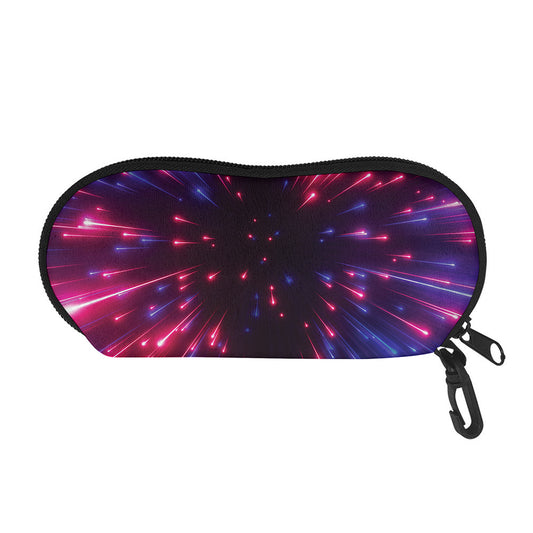 Cosmic Hyperspace Print Glasses Case