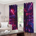Cosmic Hyperspace Print Grommet Curtains