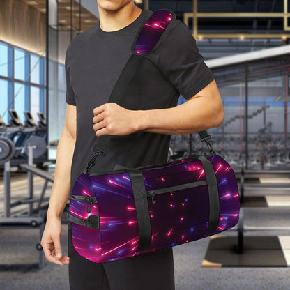 Cosmic Hyperspace Print Gym Bag