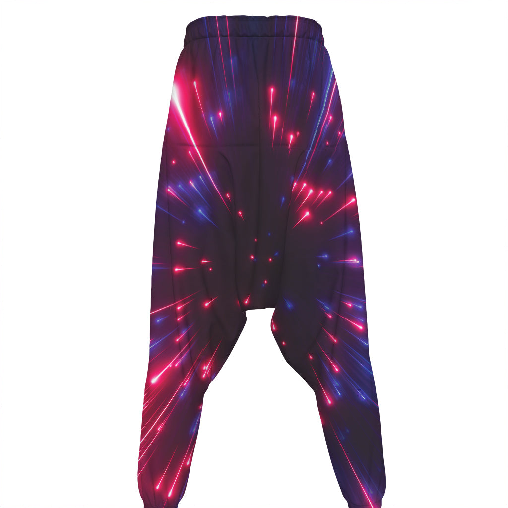 Cosmic Hyperspace Print Hammer Pants