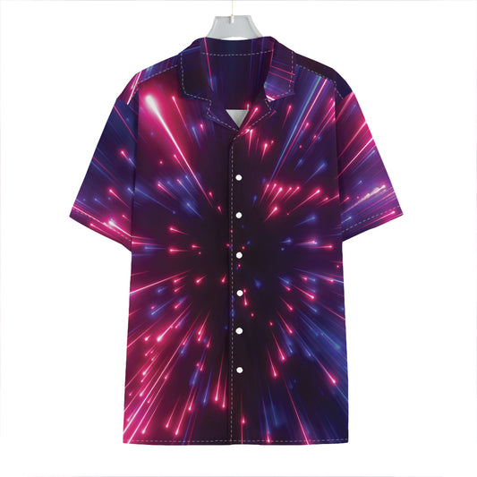Cosmic Hyperspace Print Hawaiian Shirt