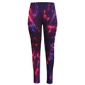 Cosmic Hyperspace Print High-Waisted Pocket Leggings