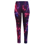 Cosmic Hyperspace Print High-Waisted Pocket Leggings