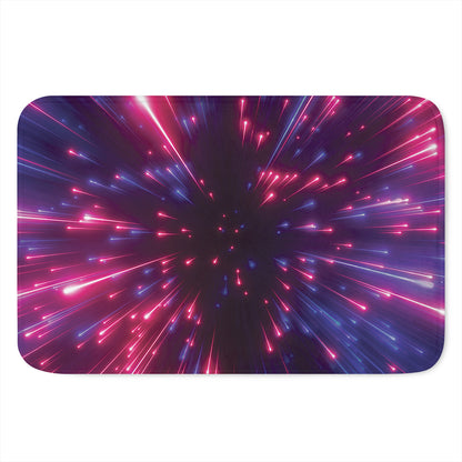 Cosmic Hyperspace Print Indoor Door Mat
