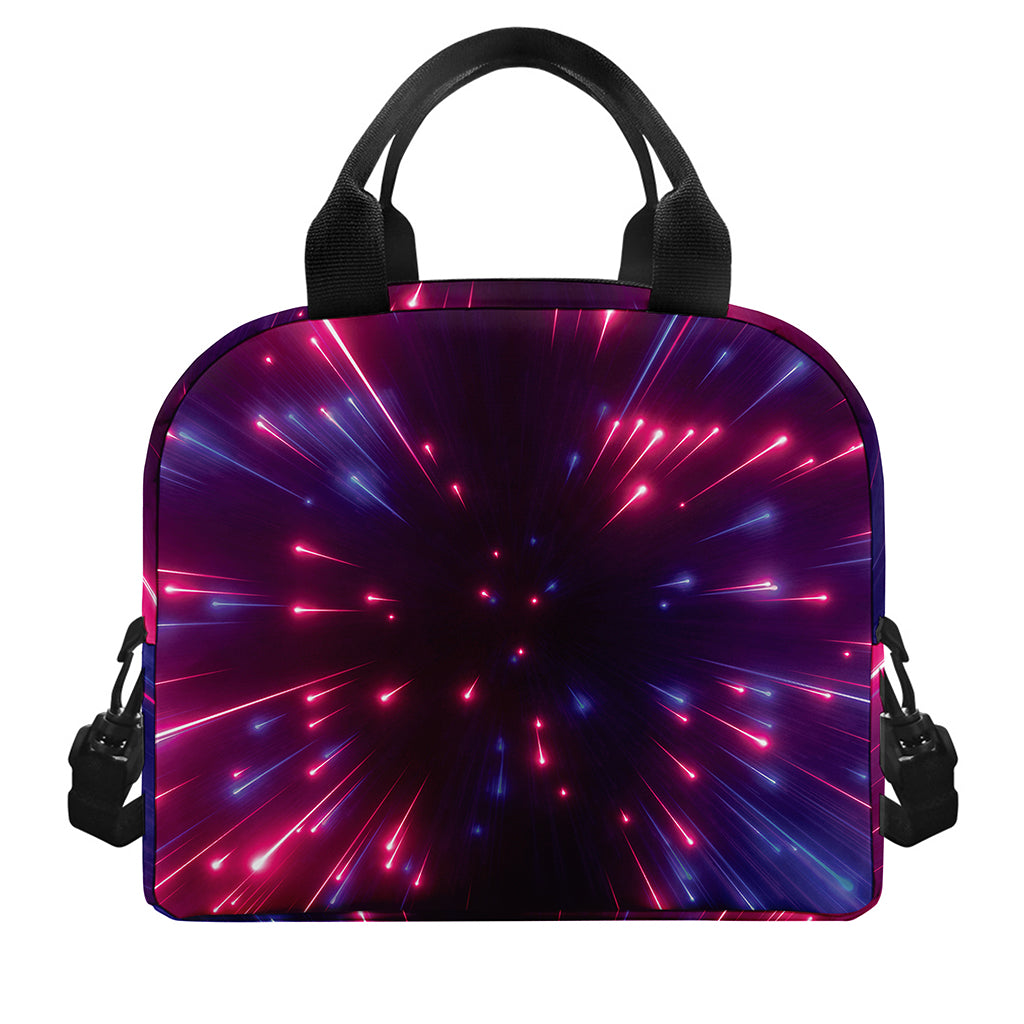Cosmic Hyperspace Print Insulated Lunch Bag