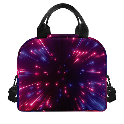 Cosmic Hyperspace Print Insulated Lunch Bag