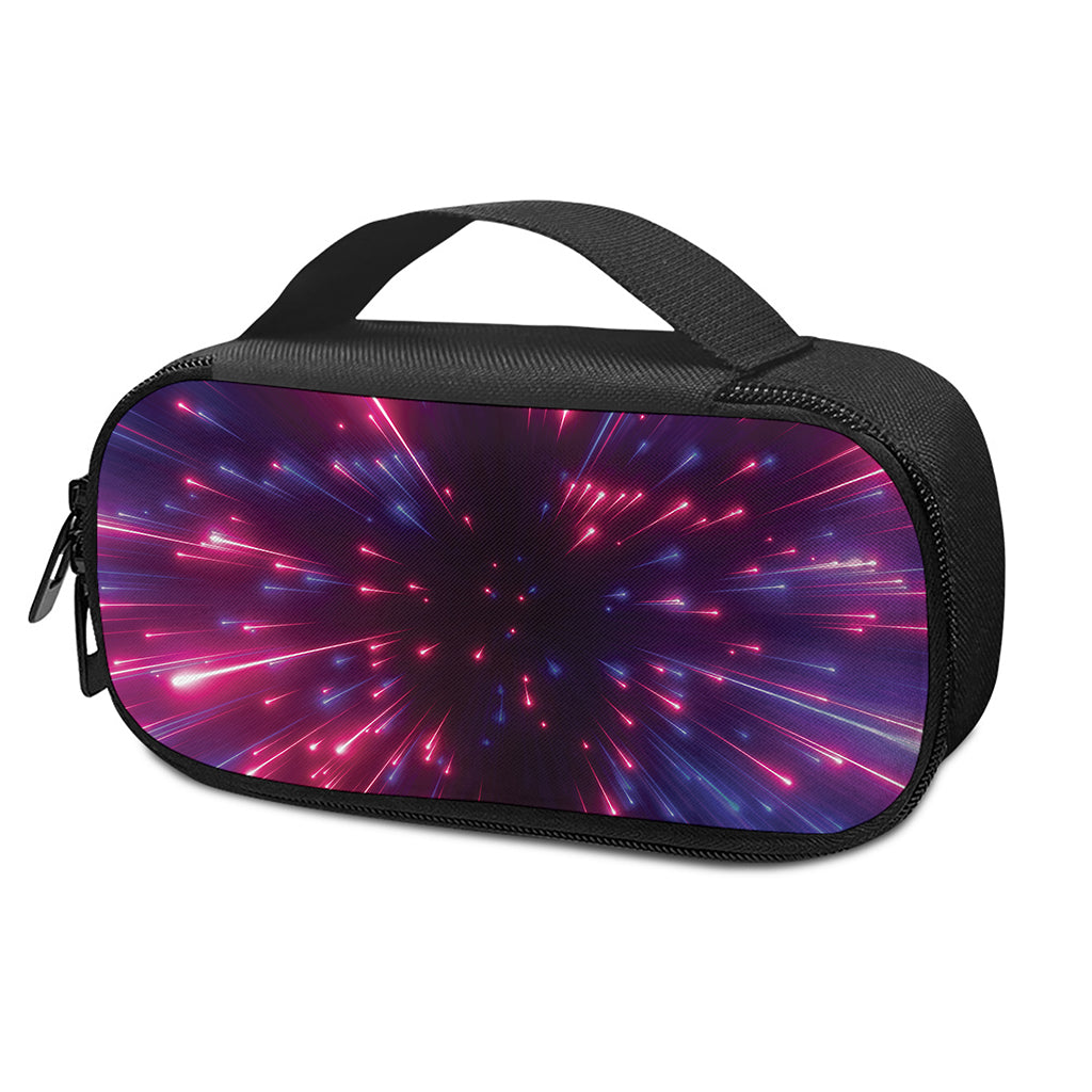 Cosmic Hyperspace Print Insulin Cooler Travel Case