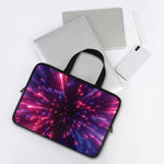 Cosmic Hyperspace Print Laptop Sleeve With Handle