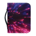 Cosmic Hyperspace Print Leather Bible Cover