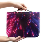 Cosmic Hyperspace Print Leather Bible Cover