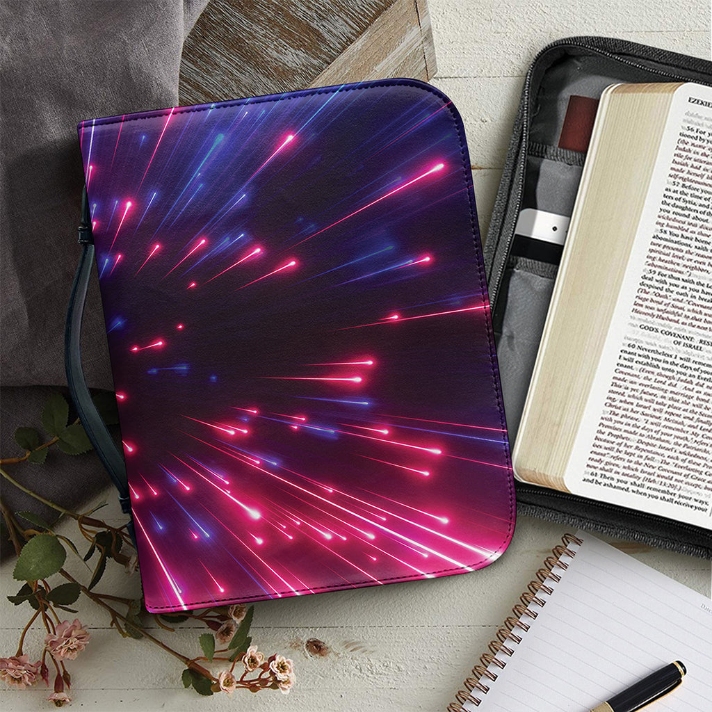 Cosmic Hyperspace Print Leather Bible Cover