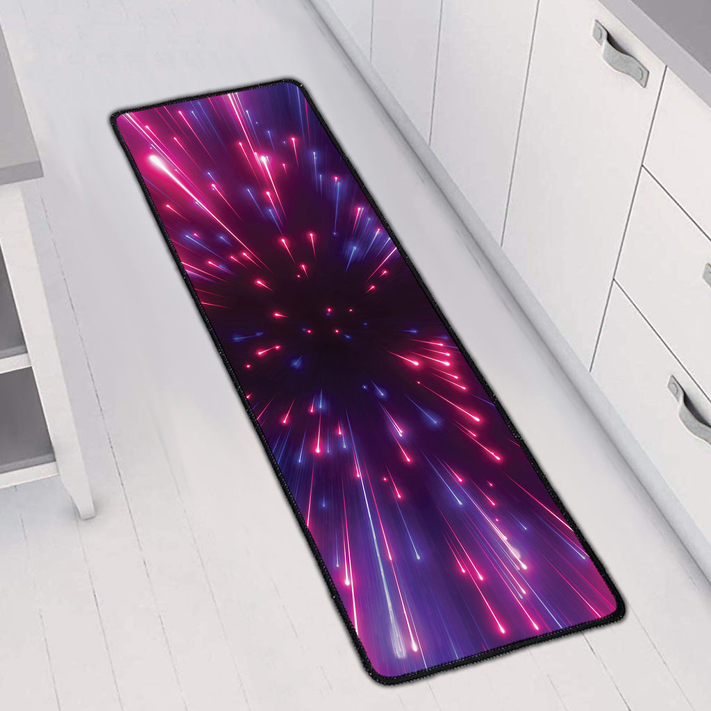 Cosmic Hyperspace Print Long Kitchen Mat