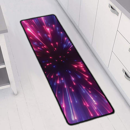 Cosmic Hyperspace Print Long Kitchen Mat