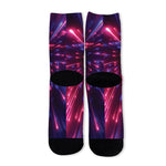 Cosmic Hyperspace Print Long Socks