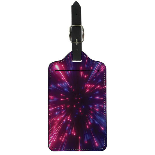 Cosmic Hyperspace Print Luggage Tag