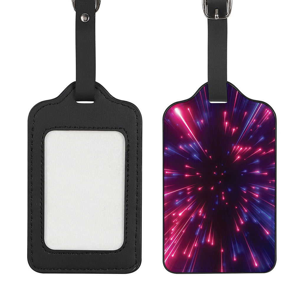 Cosmic Hyperspace Print Luggage Tag