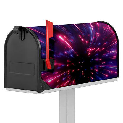 Cosmic Hyperspace Print Mailbox Cover