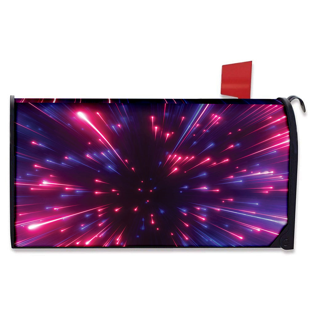 Cosmic Hyperspace Print Mailbox Cover