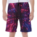 Cosmic Hyperspace Print Men's Beach Shorts