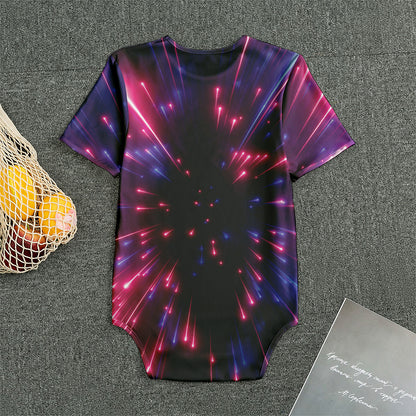 Cosmic Hyperspace Print Men's Bodysuit