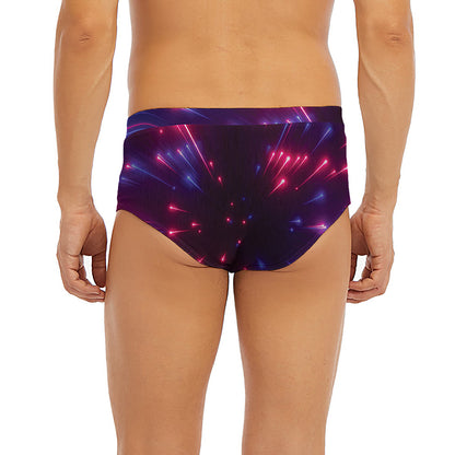 Cosmic Hyperspace Print Men's Briefs