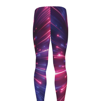 Cosmic Hyperspace Print Men's leggings