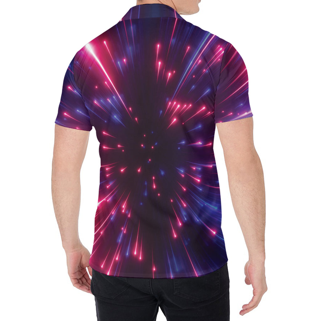 Cosmic Hyperspace Print Men's Shirt