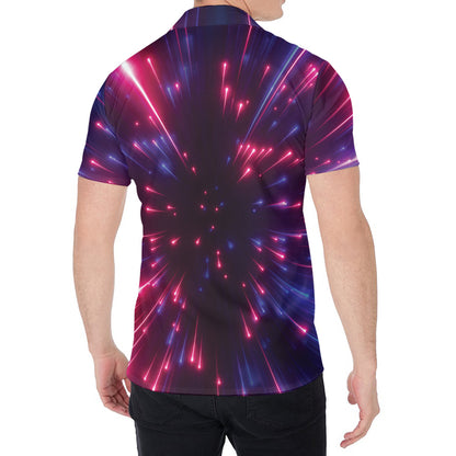 Cosmic Hyperspace Print Men's Shirt