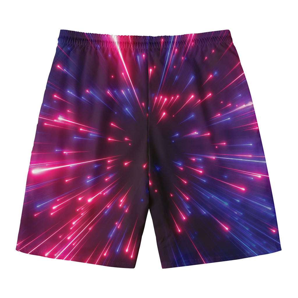 Cosmic Hyperspace Print Men's Swim Trunks