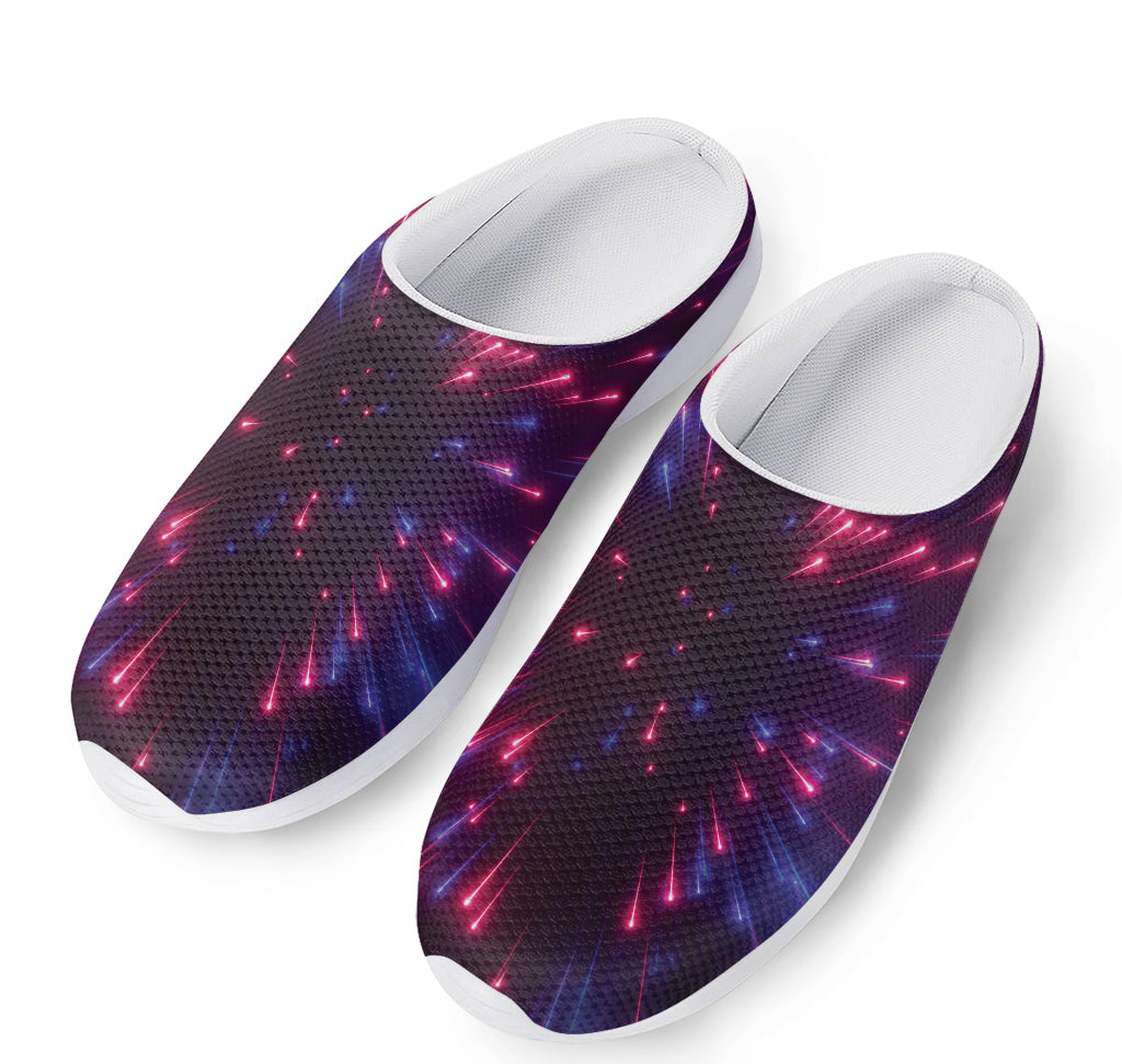 Cosmic Hyperspace Print Mesh Casual Shoes