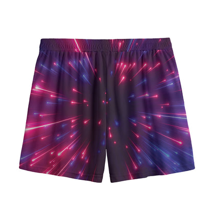 Cosmic Hyperspace Print Mesh Shorts