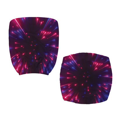 Cosmic Hyperspace Print Office Chair Cover