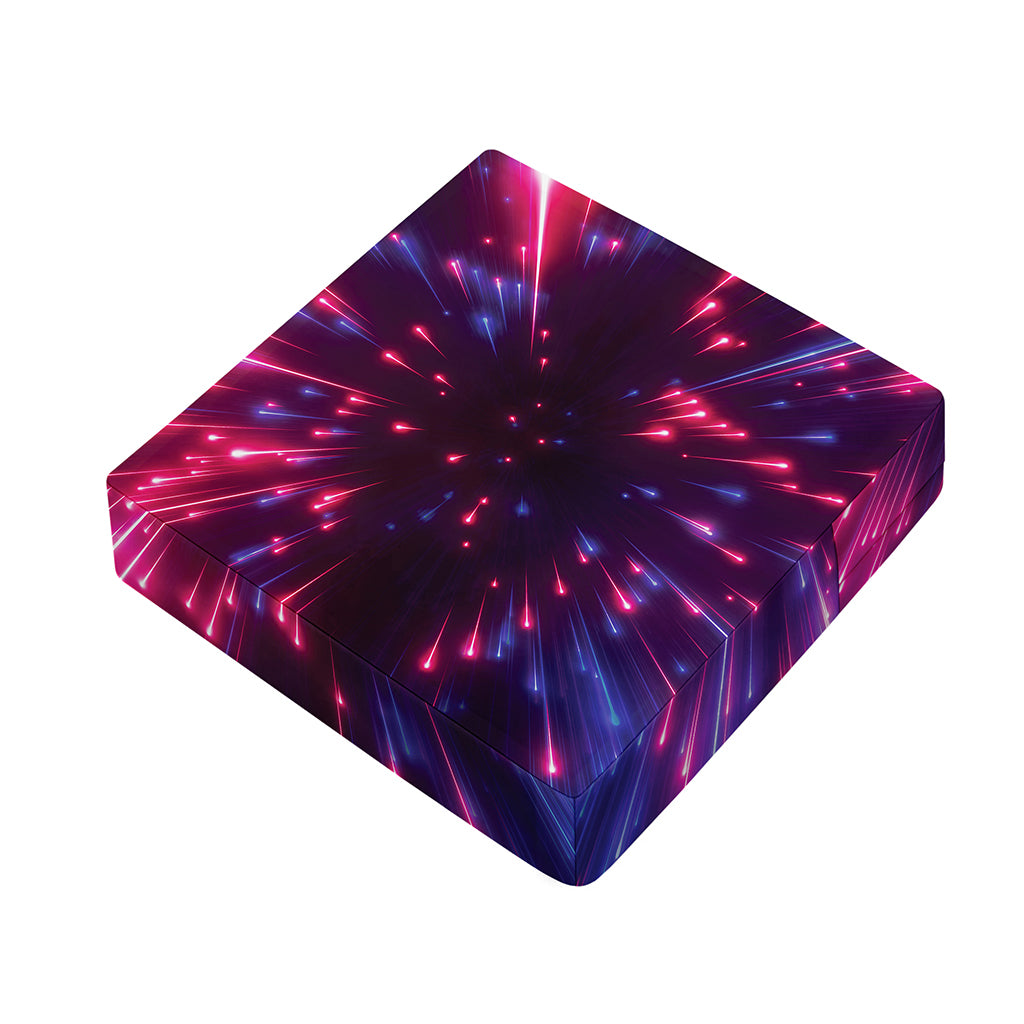 Cosmic Hyperspace Print Outdoor Seat Cushion Cover
