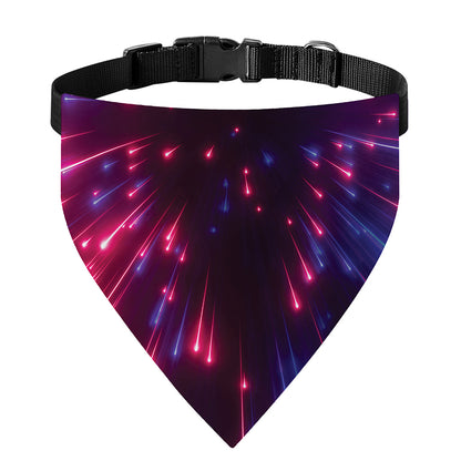 Cosmic Hyperspace Print Over The Collar Dog Bandana