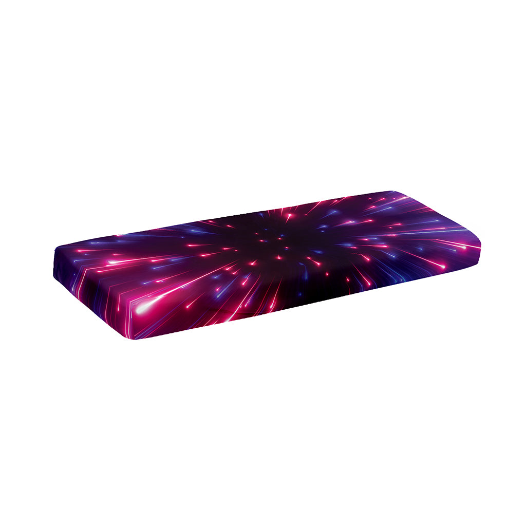 Cosmic Hyperspace Print Piano Keyboard Cover