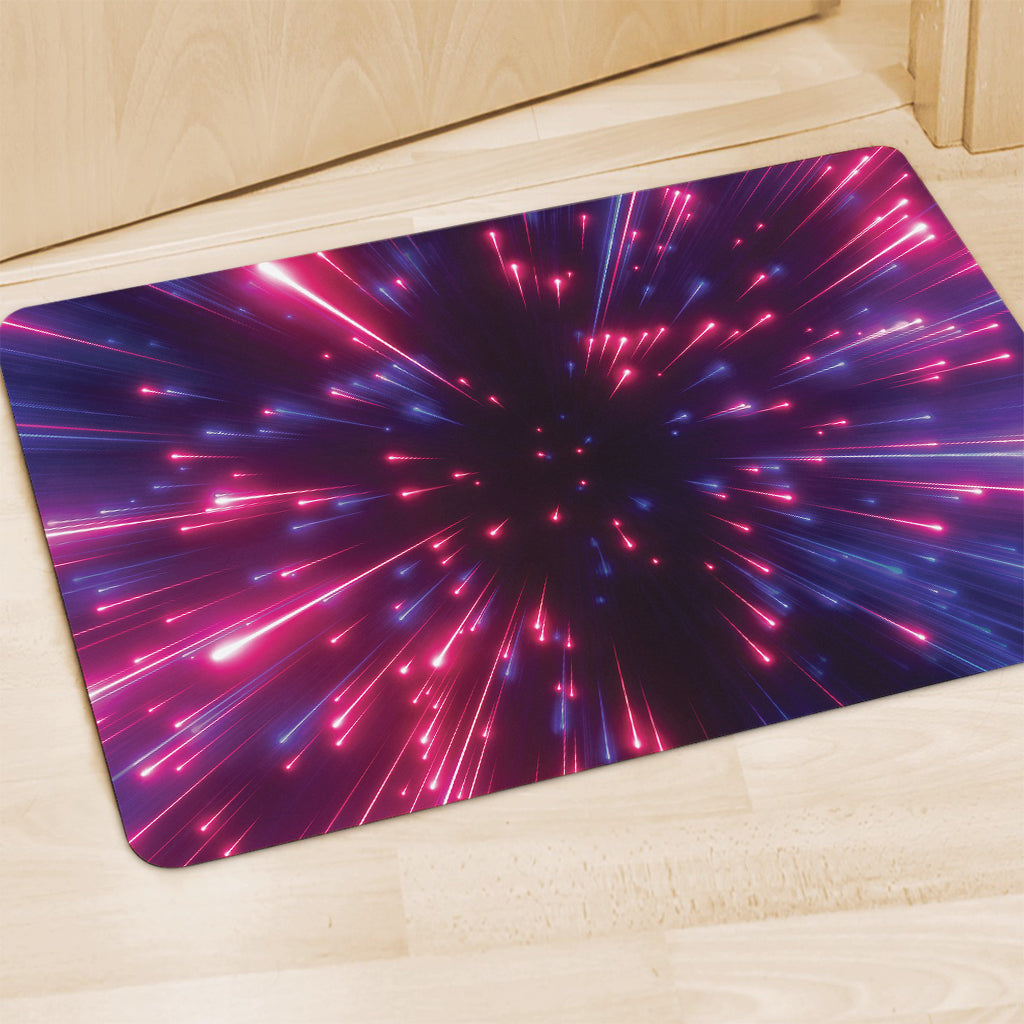 Cosmic Hyperspace Print Polyester Doormat