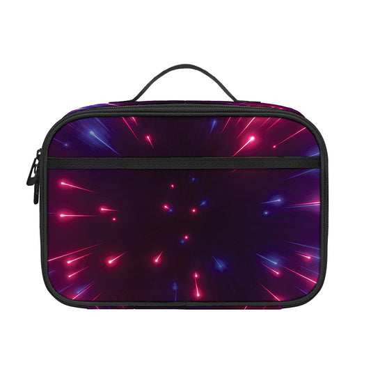 Cosmic Hyperspace Print Portable Lunch Bag
