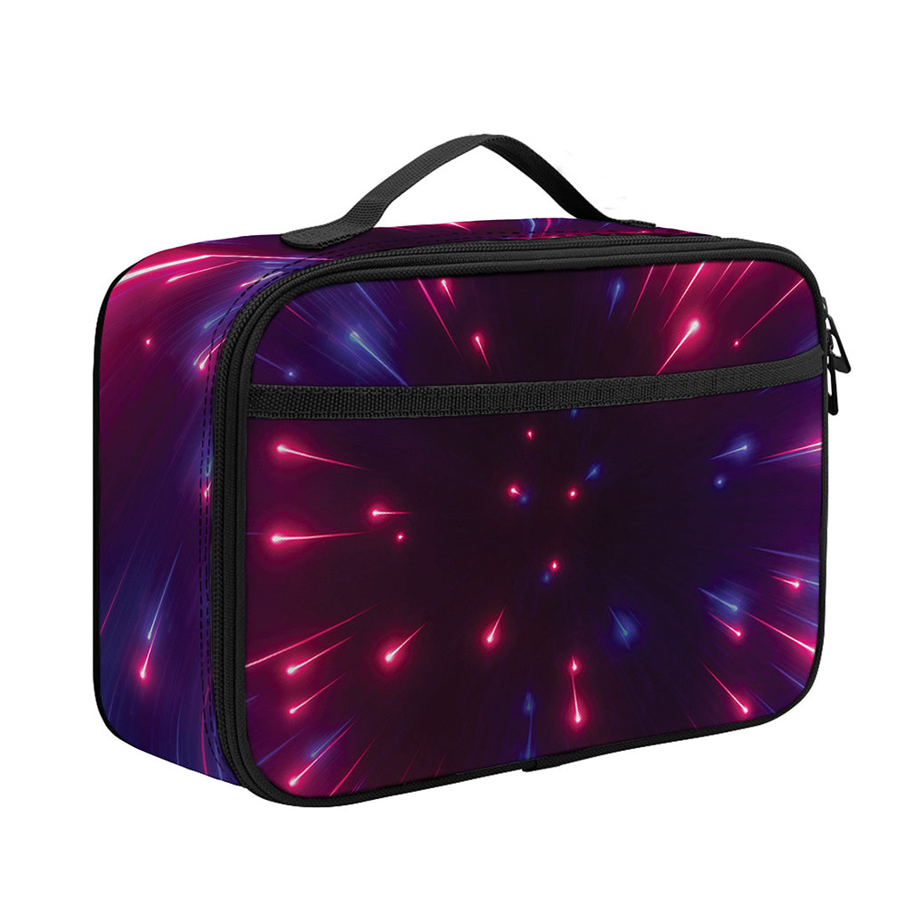 Cosmic Hyperspace Print Portable Lunch Bag