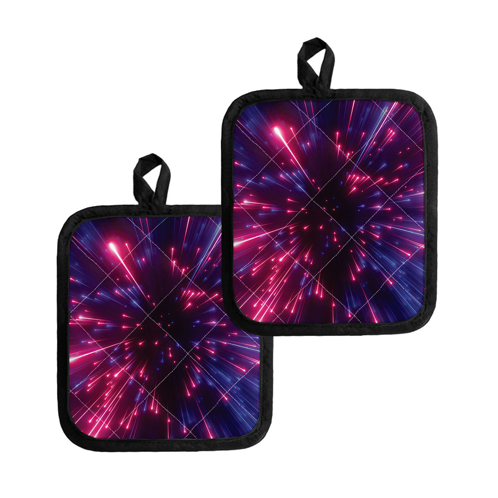 Cosmic Hyperspace Print Pot Holders