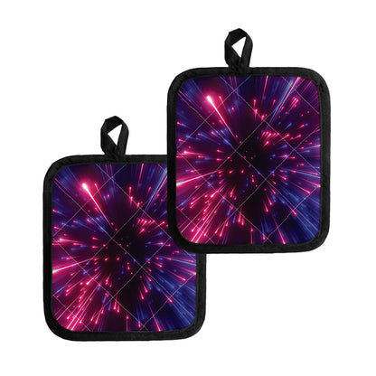 Cosmic Hyperspace Print Pot Holders