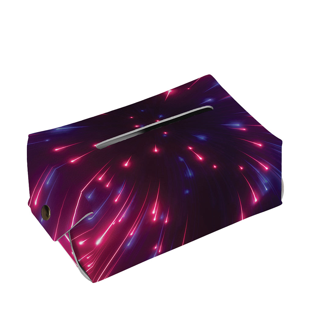 Cosmic Hyperspace Print Rectangle Tissue Box Cover