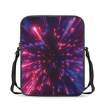 Cosmic Hyperspace Print Rectangular Crossbody Bag