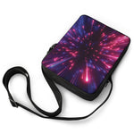 Cosmic Hyperspace Print Rectangular Crossbody Bag