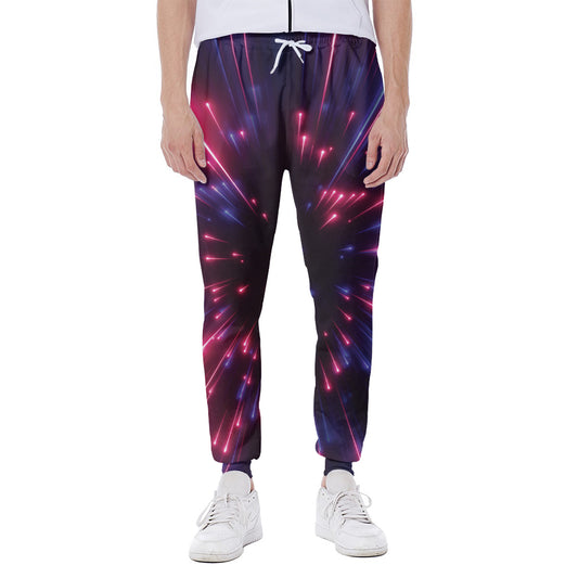 Cosmic Hyperspace Print Scuba Joggers