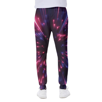 Cosmic Hyperspace Print Scuba Joggers