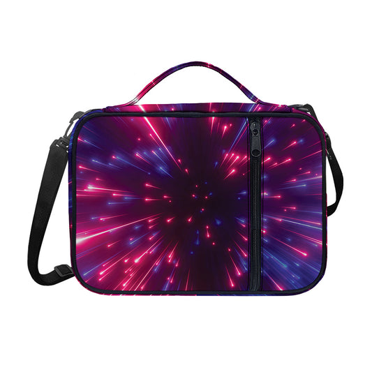 Cosmic Hyperspace Print Shoulder Strap Bible Bag