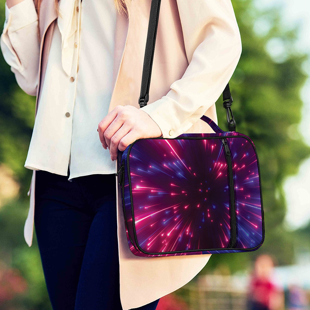 Cosmic Hyperspace Print Shoulder Strap Bible Bag